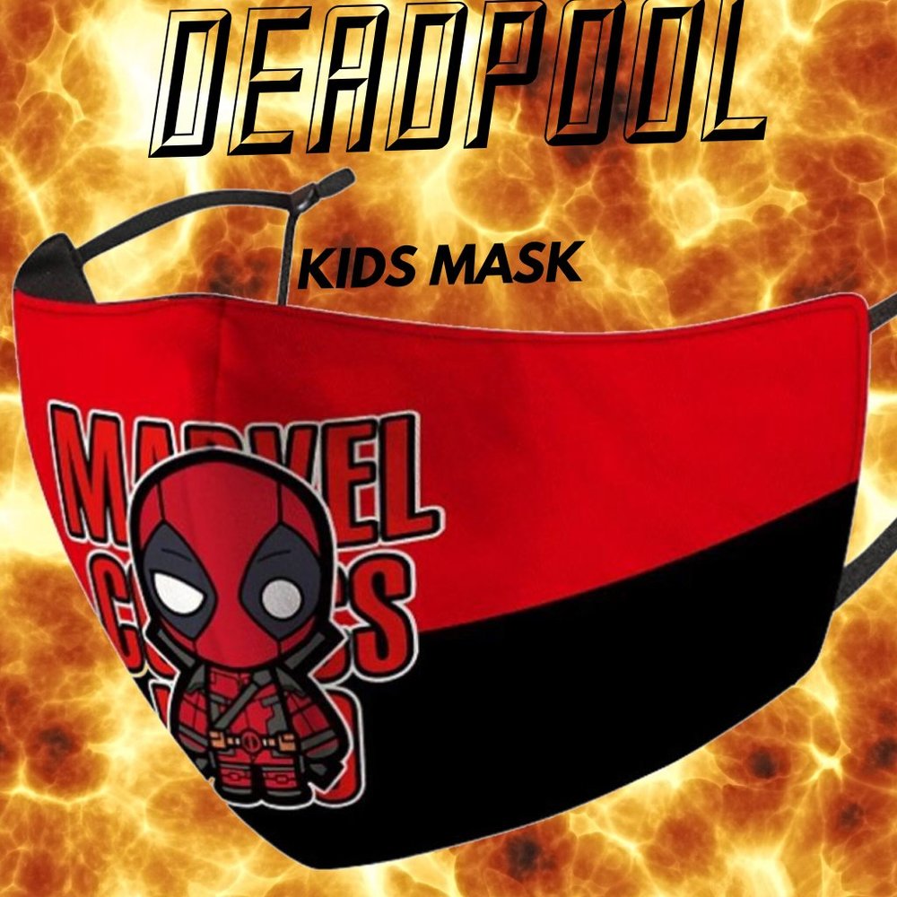 Chibi Deadpool Kids Mask